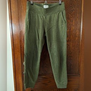 Olive Green Prana Sweatpants